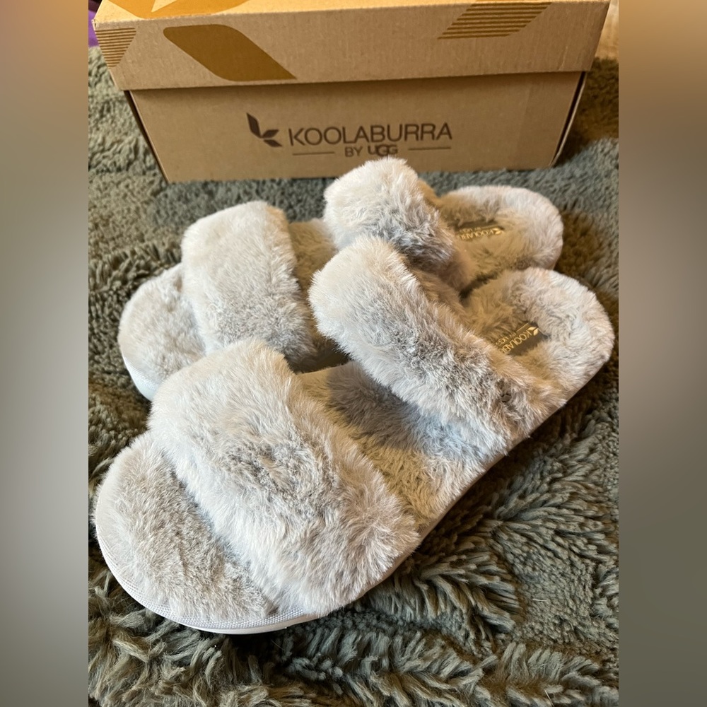New with box Koolaburra by Ugg Fuzz On Slippers